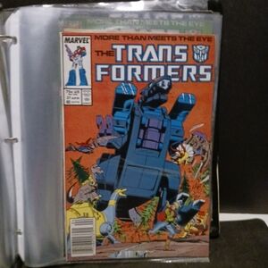 Marvel Transformers Comic Book